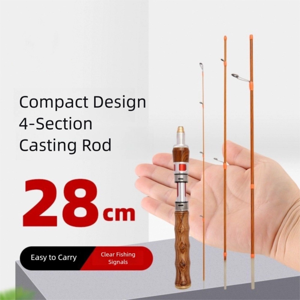 4 Sections Spinning Fishing Ro - огляд і ціна Fishing Rod Ice