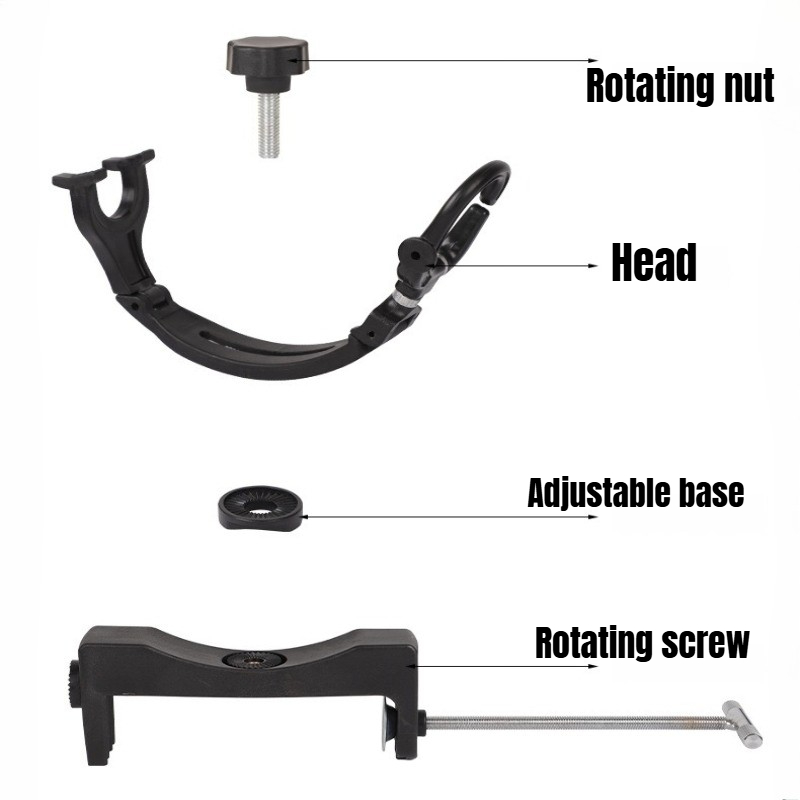 360° Rotating Adjustable Heavy - огляд і ціна Fishing Rod Travel